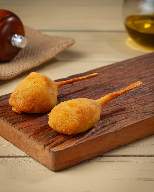 Coxa creme mini salgado nobre para buffets finos